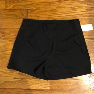 Black High waisted shorts